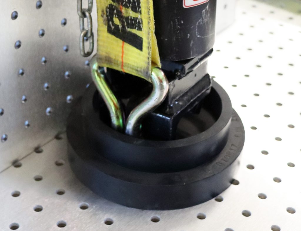 SURE-GRIP XL Equipment Holder Mount with Firefighting Extrication Strut