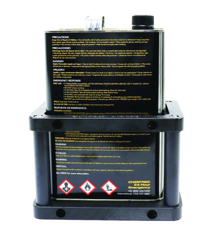 GALLON PREMIX HOLDER - BLACK
