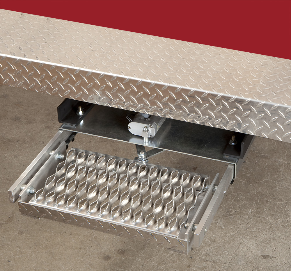 Ziamatic Corporation » 12″ Width Swing Out & Down Vehicle Ladders