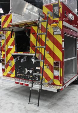 12" Width Swing Out & Down Vehicle Ladders