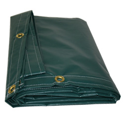 10 oz. Green Tarp - 12' x 18'