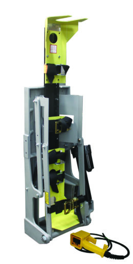 Oxygen Tank System - Motor on Right with Hand-held Switch