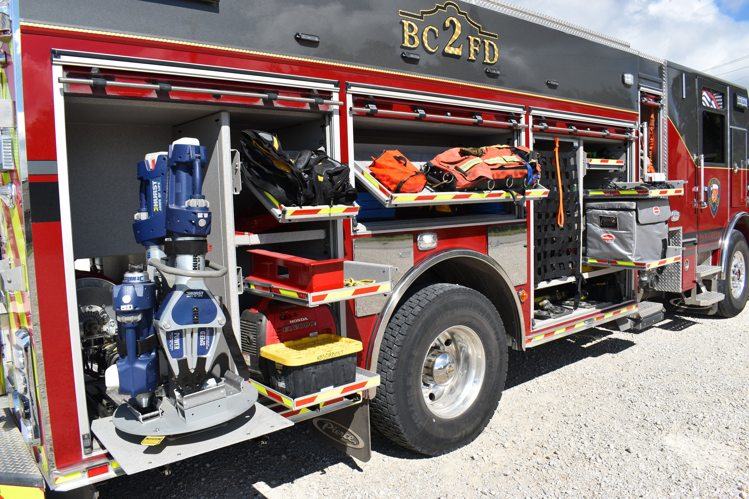 Multiple Extrication Tool Holder Ziamatic Corp