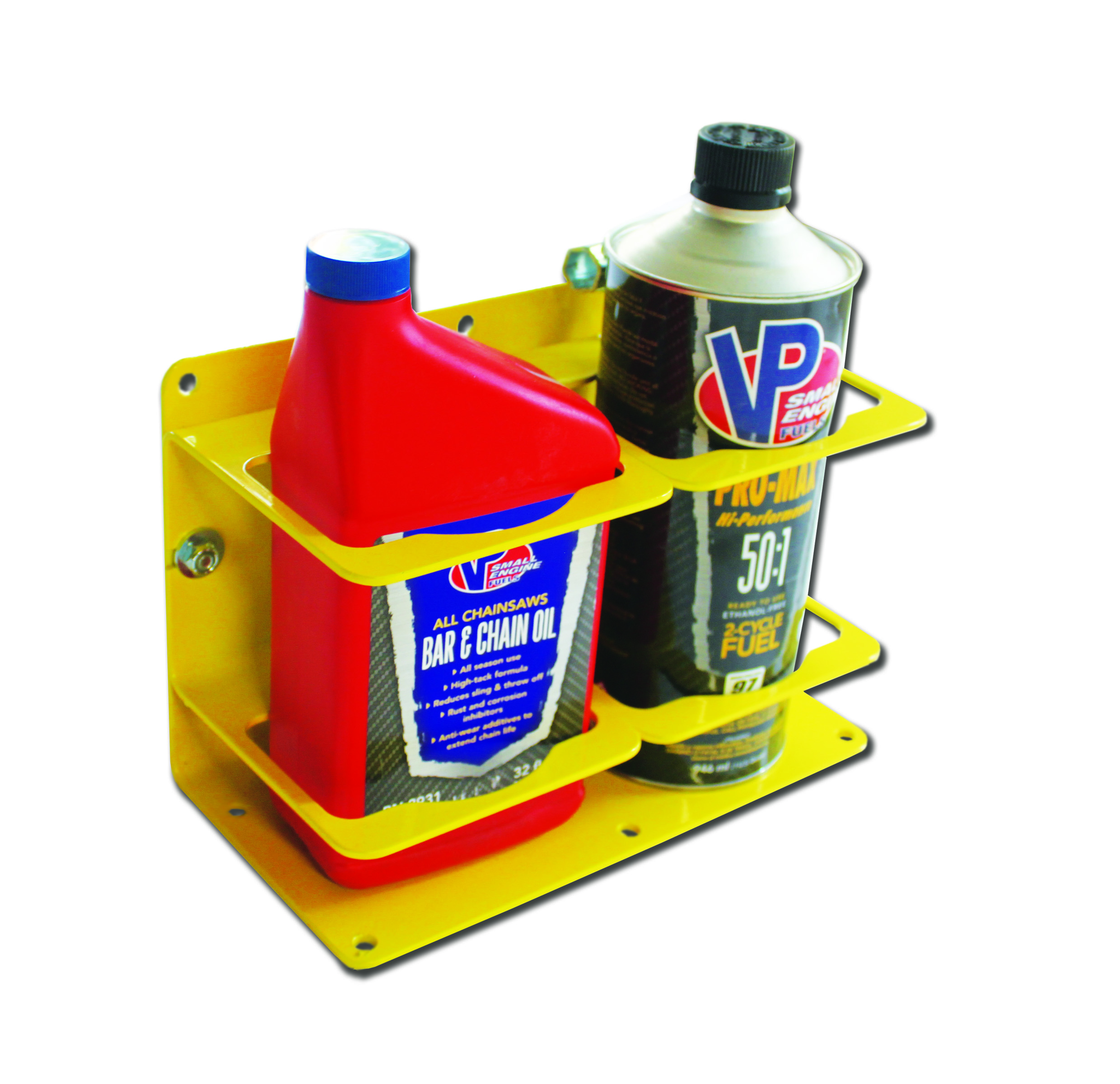 Double Premix/Bar Container Holder – Yellow