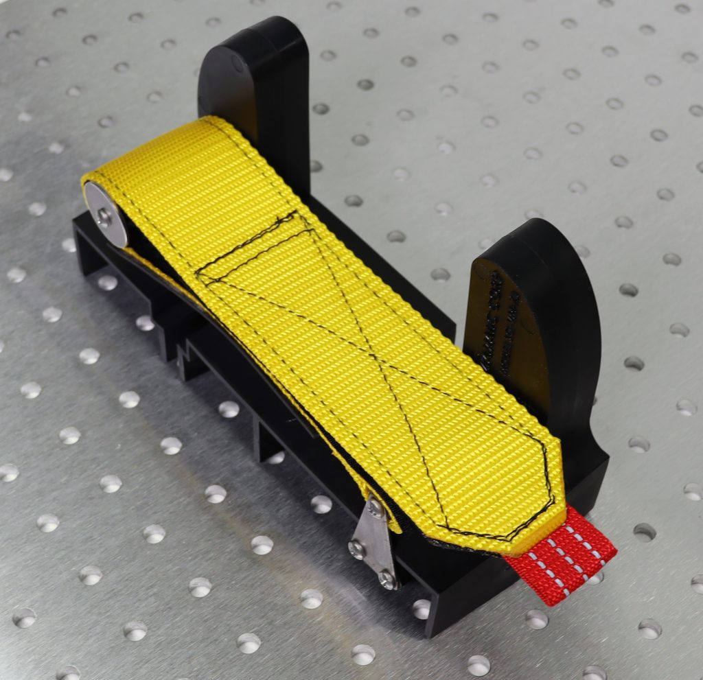 SURE-GRIP XL Tool Mount Yellow Strap Angled