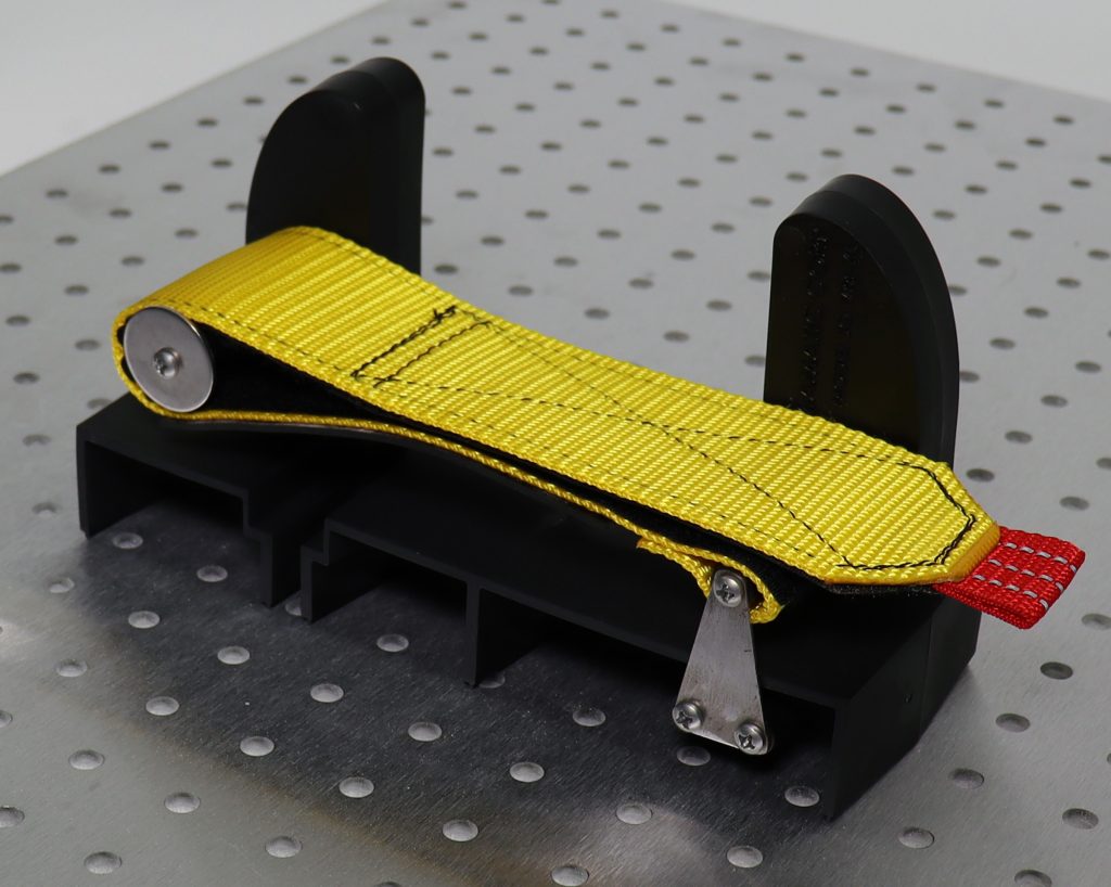 SURE-GRIP XL Tool Mount Yellow Strap Side